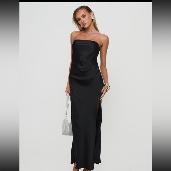 Princess Polly Dresses & Skirts - Princess Polly Marlisa Strapless Maxi Dress Black